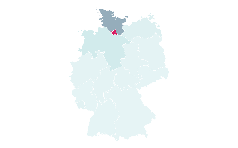 Affinity by region — Hamburger Abendblatt, Germany