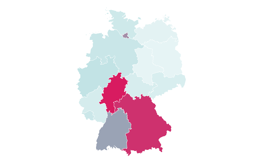 Affinity by region — Handelsblatt Morning Briefing, Germany