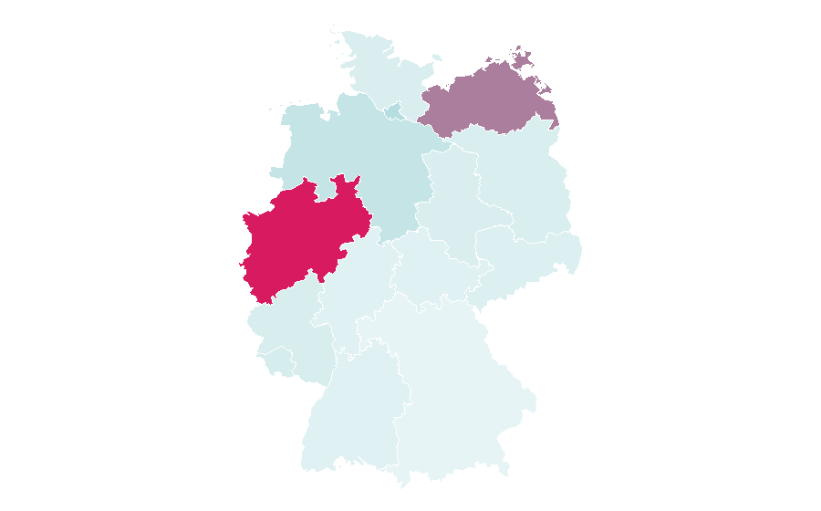 Affinity by region — Handelshof, Germany