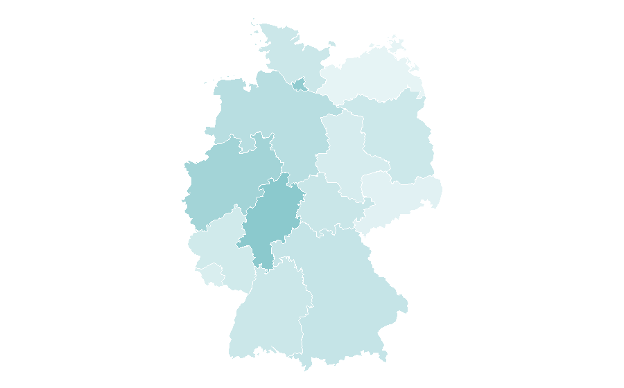 Affinity by region — Handyman, Germany