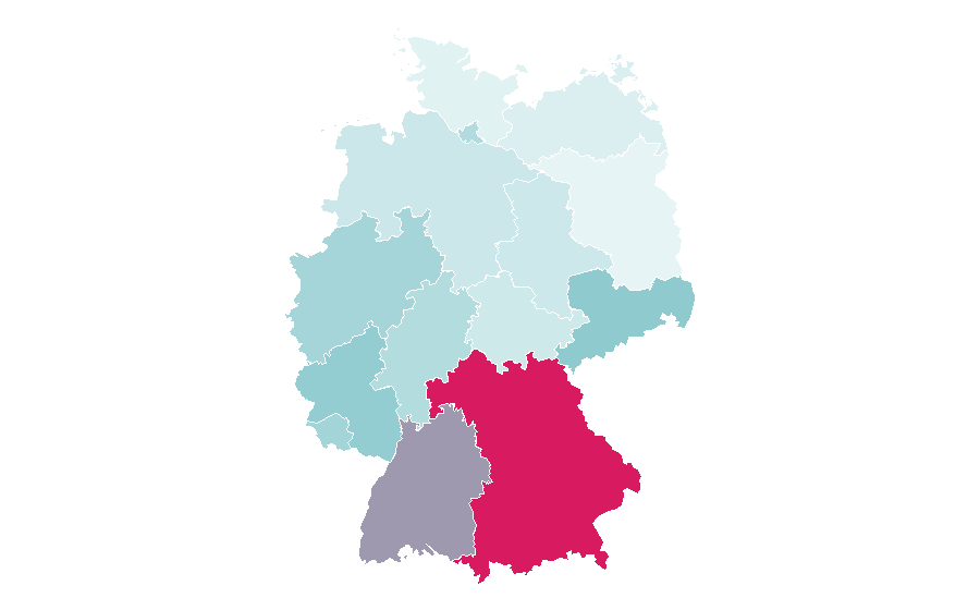 Affinity by region — Hans im Glück, Germany
