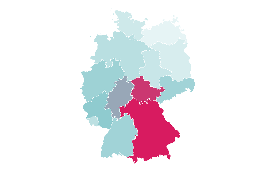 Affinity by region — Harald Lesch, Germany