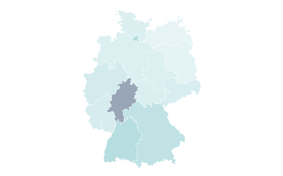 Affinité par région — Hard drives, Allemagne