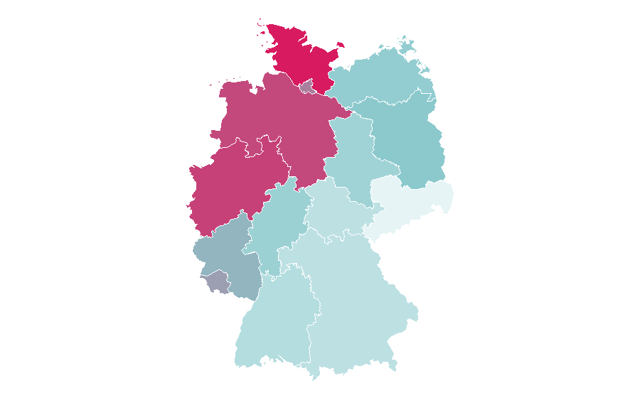 Affinity by region — Harlan Coben, Germany
