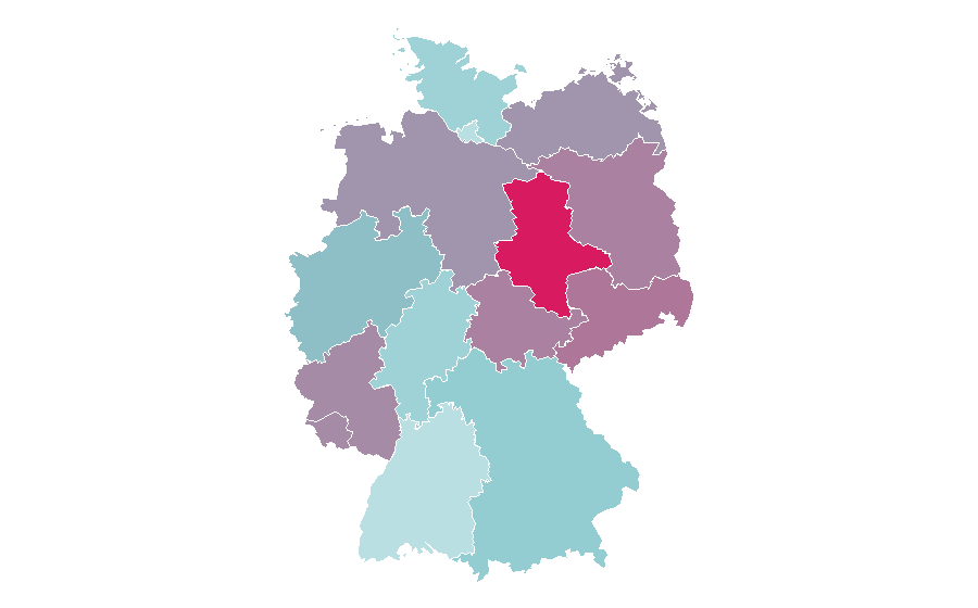 Affinity by region — Harley Quinn, Germany