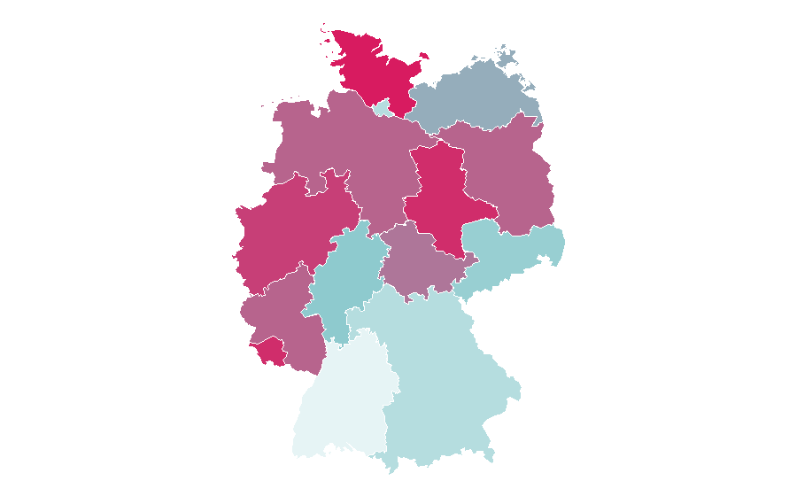 Affinity by region — Harrison Ford, Germany
