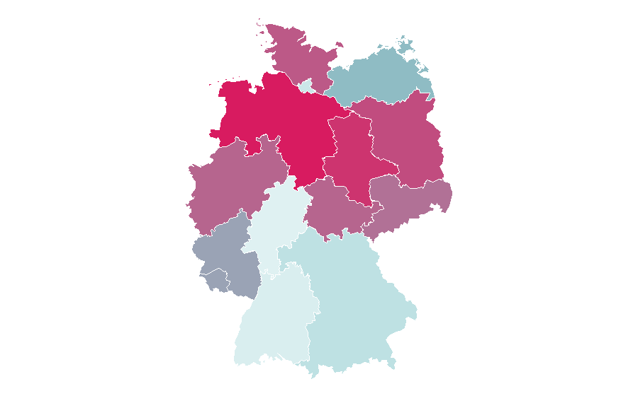 Affinity by region — Harry Potter and the Half-Blood Prince (video game), Germany