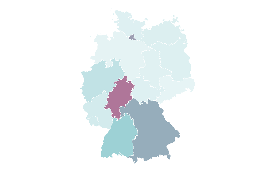 Affinity by region — Harvard Business Review, Germany