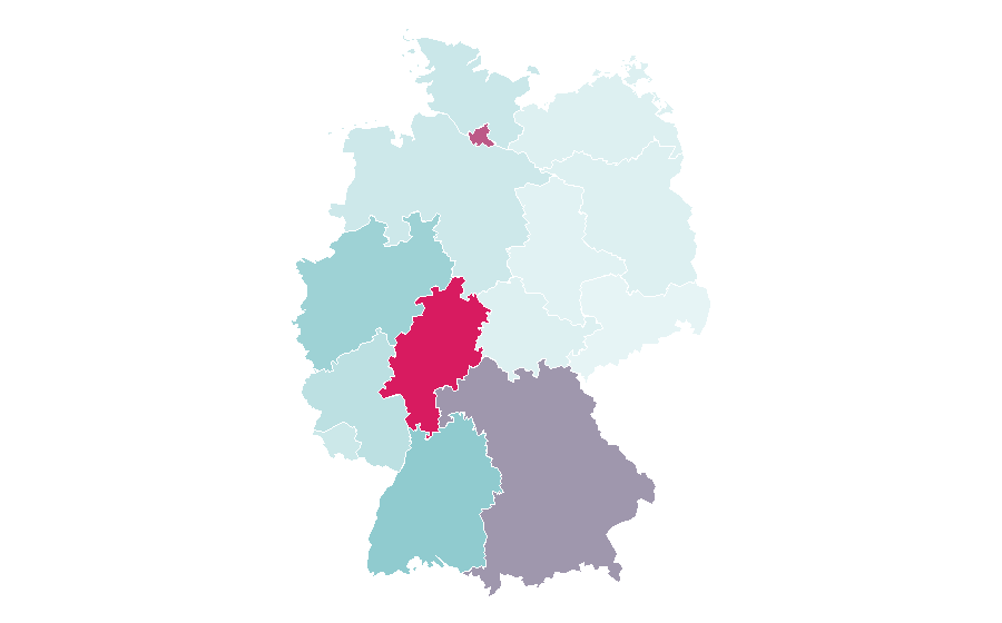 Affinity by region — Harvard Business School, Germany