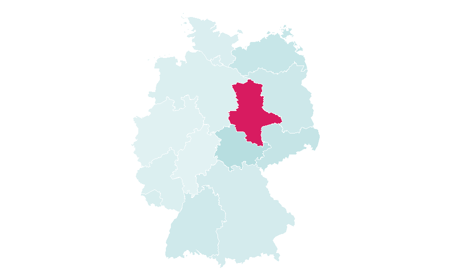 Affinity by region — Hawaiian Islands, Germany