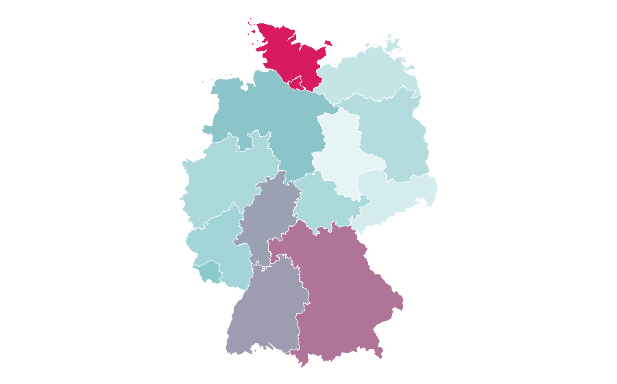 Affinity by region — Hawesko, Germany