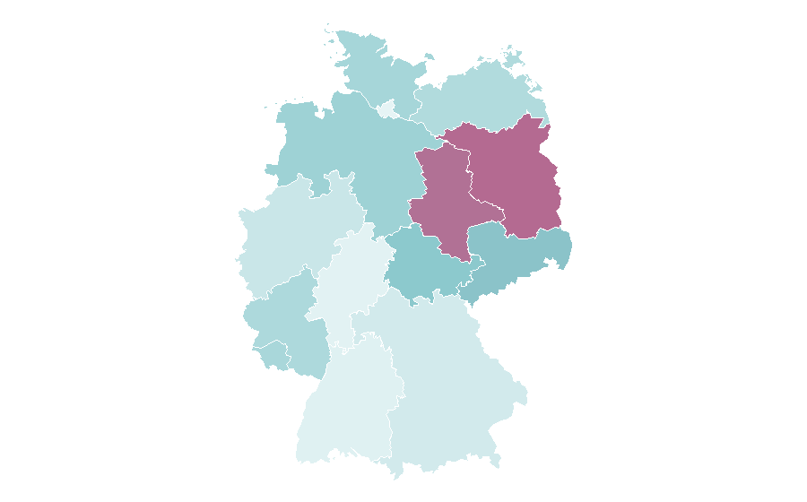 Affinity by region — Hay Day, Germany