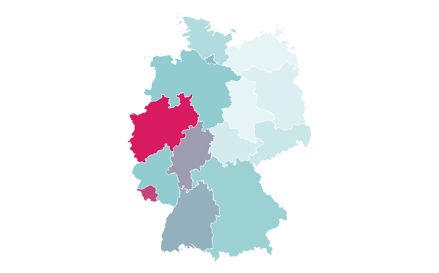 Affinity by region — HDI Versicherung, Germany