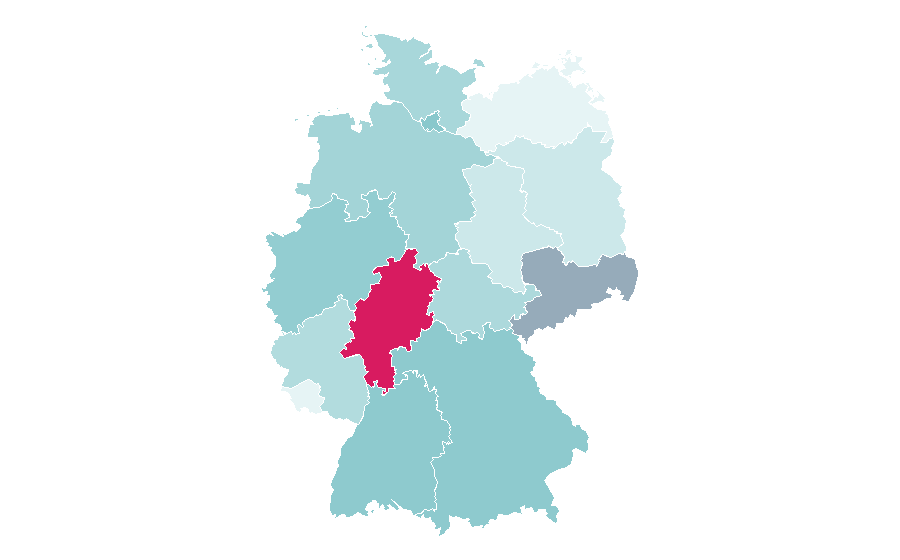Affinity by region — HDMI, Germany