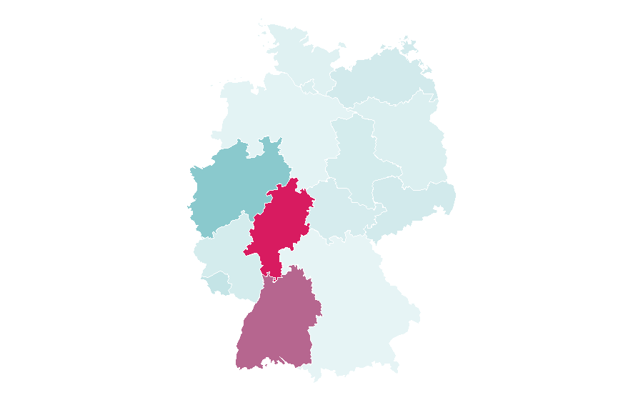 Affinity by region — Health And Beauty, Germany