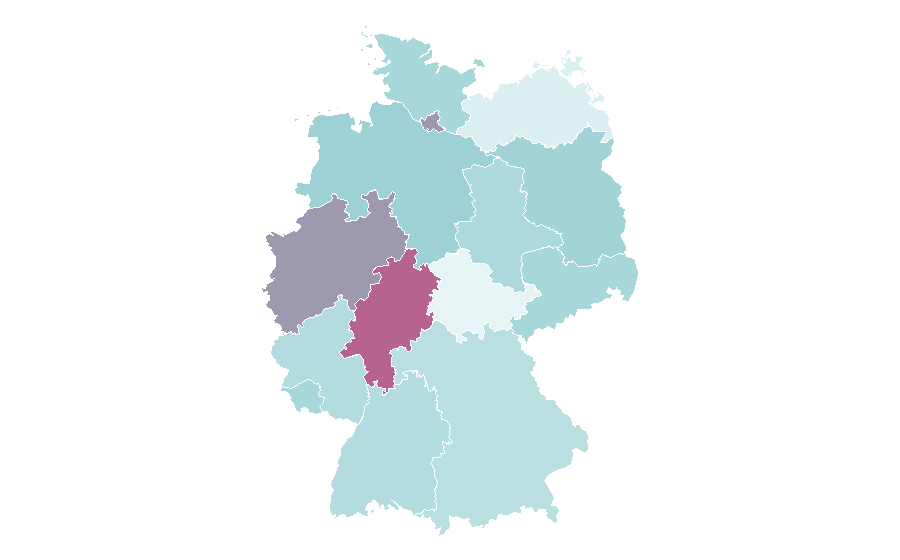 Affinity by region — Heat (1995 film), Germany
