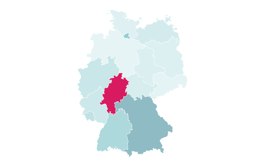 Affinity by region — Hedge fund, Germany