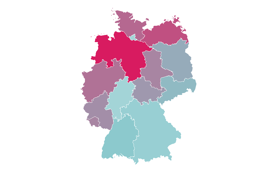 Affinity by region — Hedge trimmer, Germany