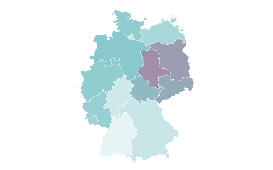 Affinity by region — Helena Bonham Carter, Germany