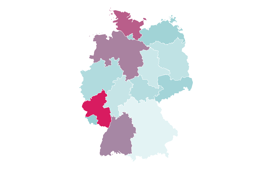 Affinity by region — Helene Bockhorst, Germany