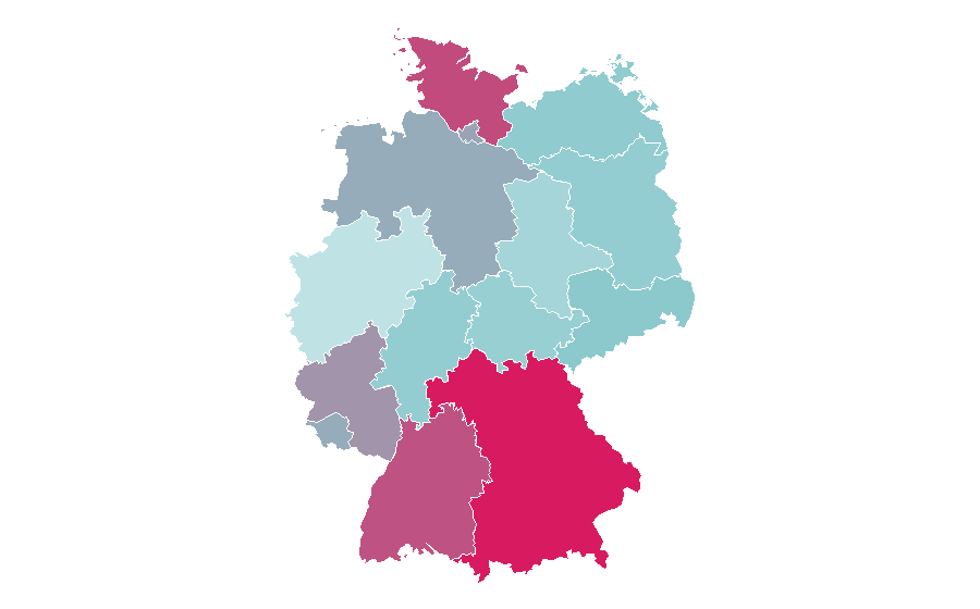Affinity by region — Helloween, Germany