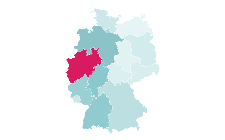 Affinity by region — HEMA, Germany