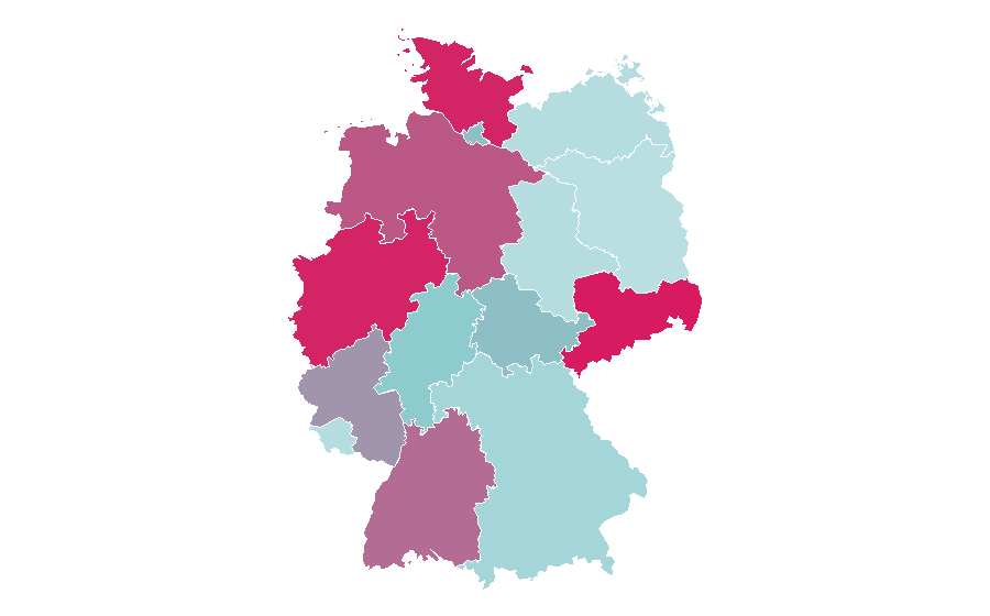 Affinity by region — Hendrik Streeck, Germany