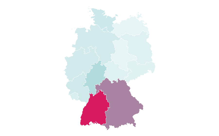 Affinity by region — Hensoldt, Germany