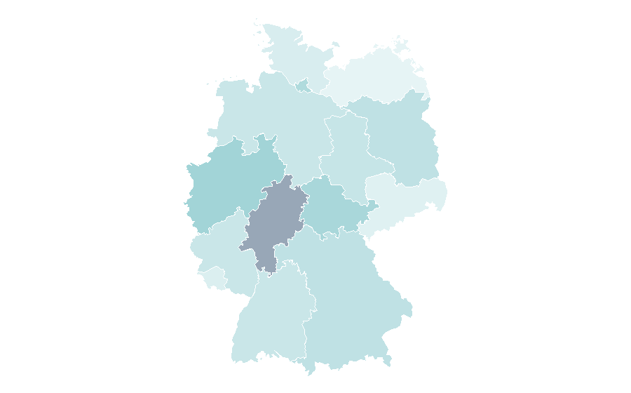 Affinity by region — H.E.R., Germany