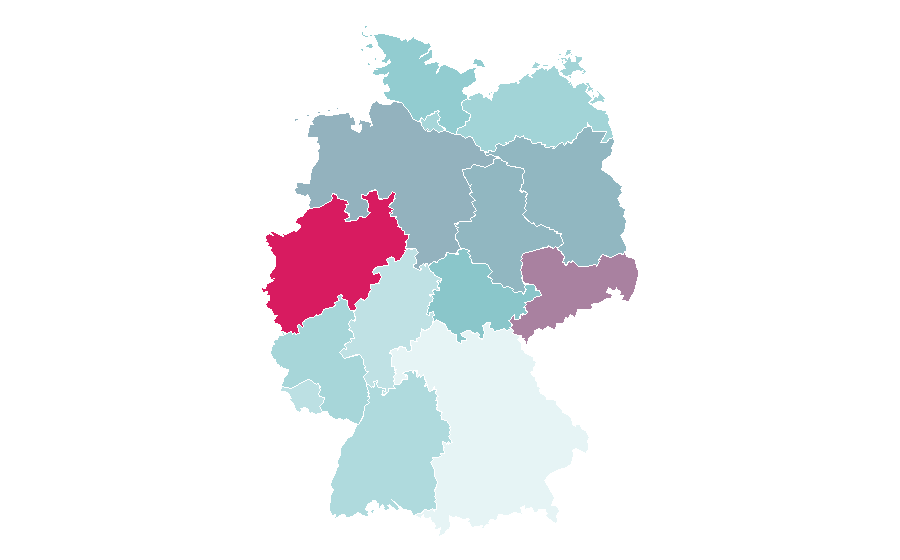Affinität nach Region — Herbert Grönemeyer, Deutschland
