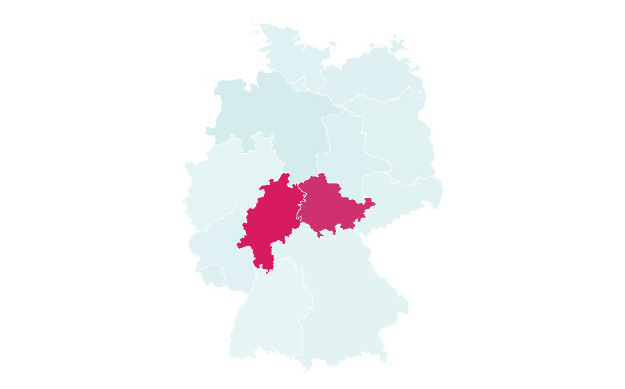 Affinity by region — Hersfelder Zeitung, Germany