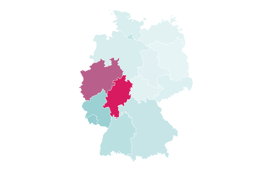 Affinity by region — HESPRESS, Germany