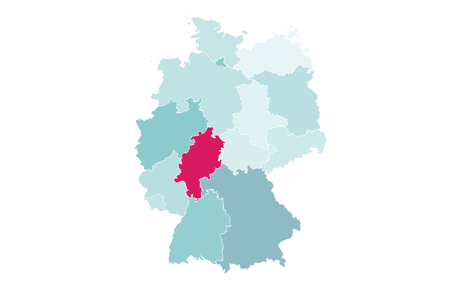 Affinity by region — HeyGen, Germany
