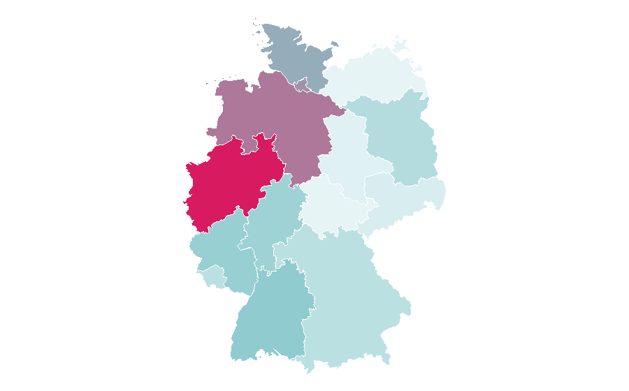 Affinity by region — High School Musical, Germany