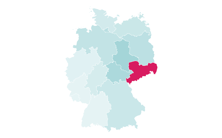 Affinity by region — Highfield-Festival, Germany