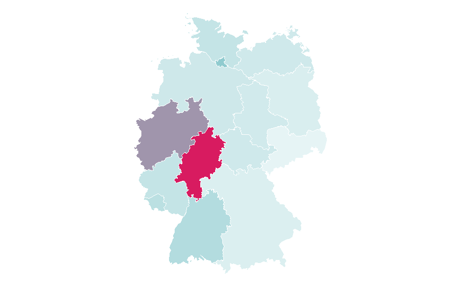 Affinity by region — Hijab Style, Germany