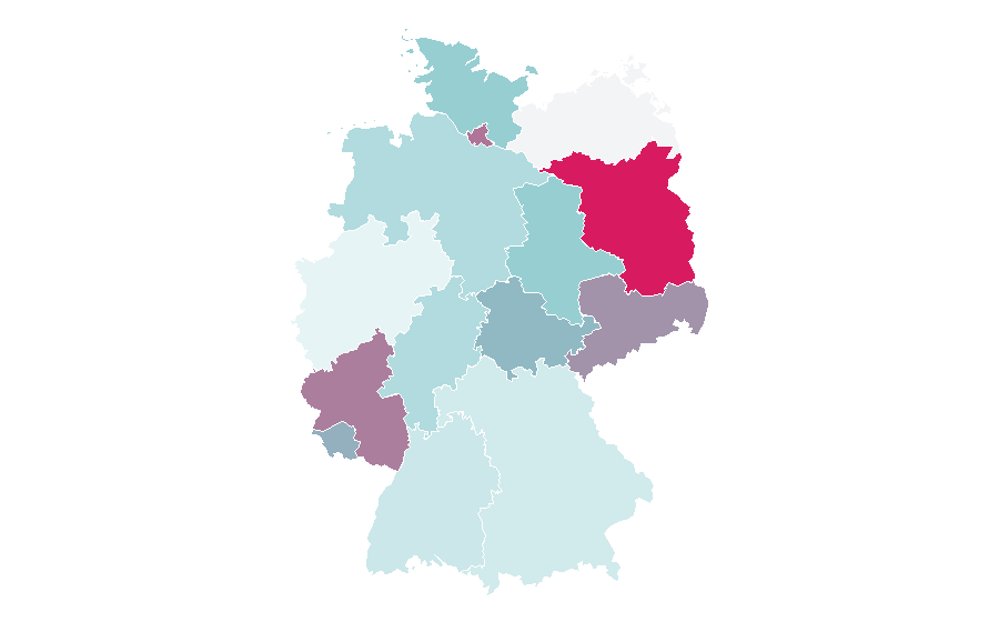 Affinity by region — Hindu philosophy, Germany
