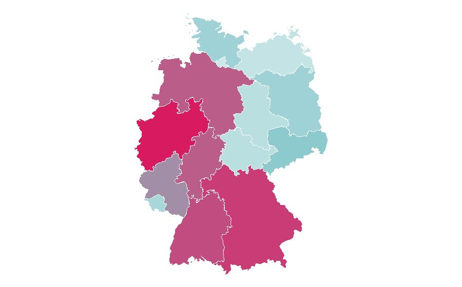 Affinity by region — Hisense, Germany