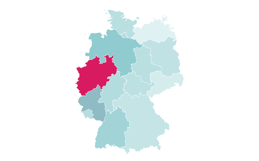 Affinity by region — Hitschies, Germany