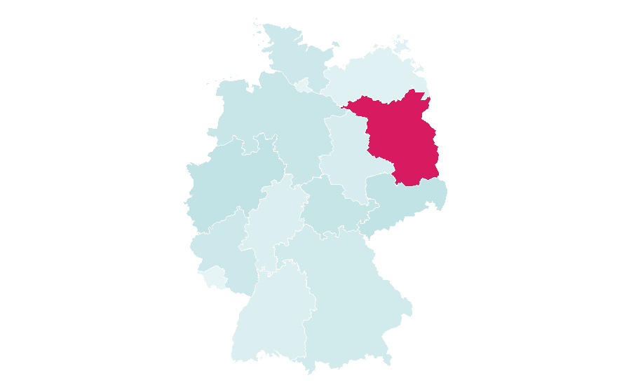 Affinity by region — Hogwarts, Germany