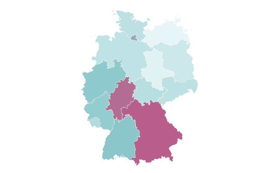 Affinity by region — Hoka, Germany