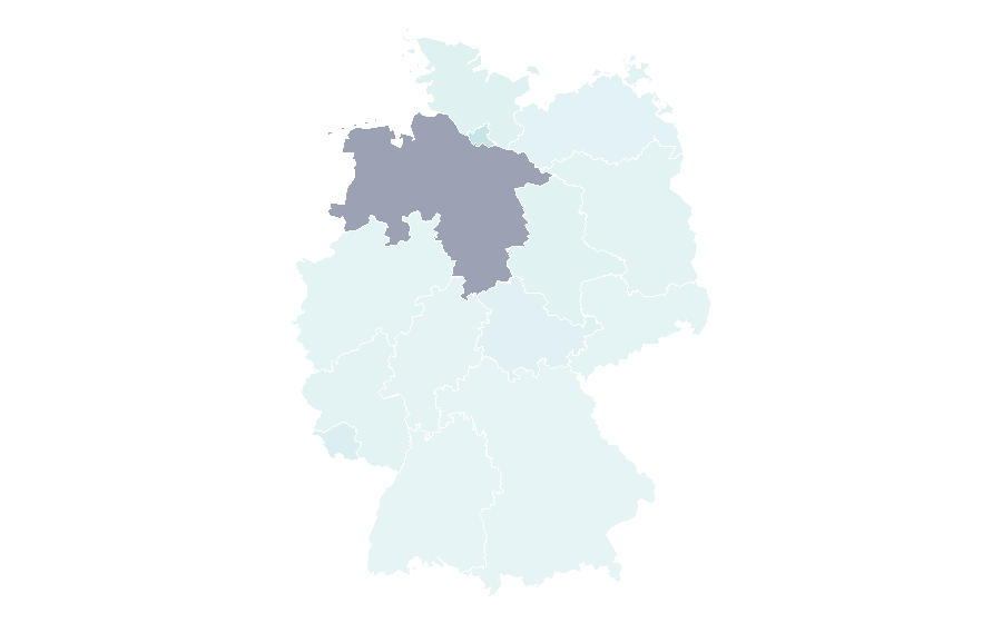 Affinität nach Region — Hol ab, Deutschland
