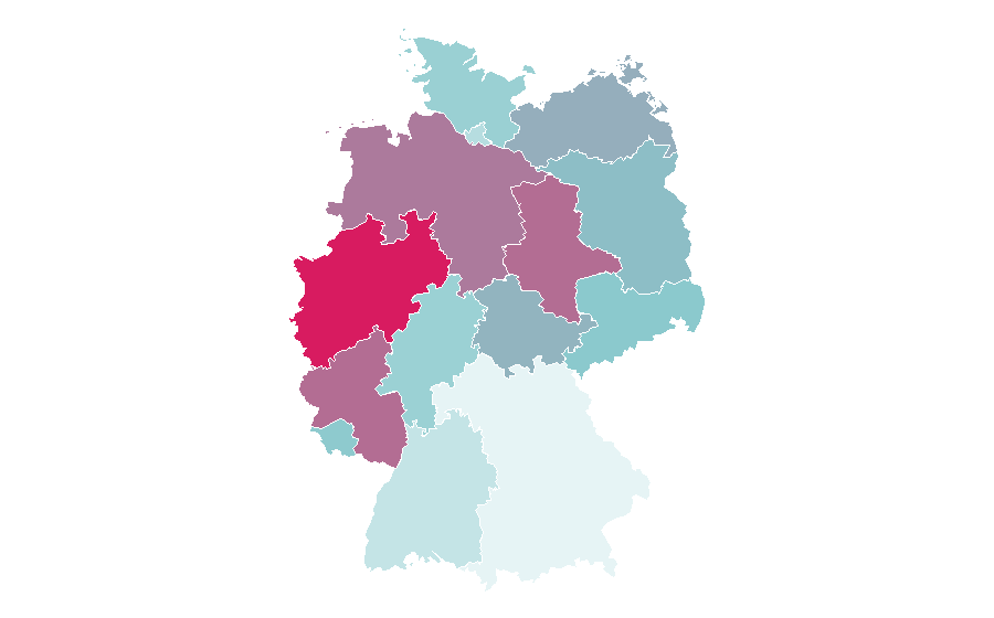 Affinity by region — Holiday village, Germany