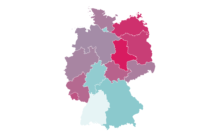 Affinity by region — Holland Taylor, Germany