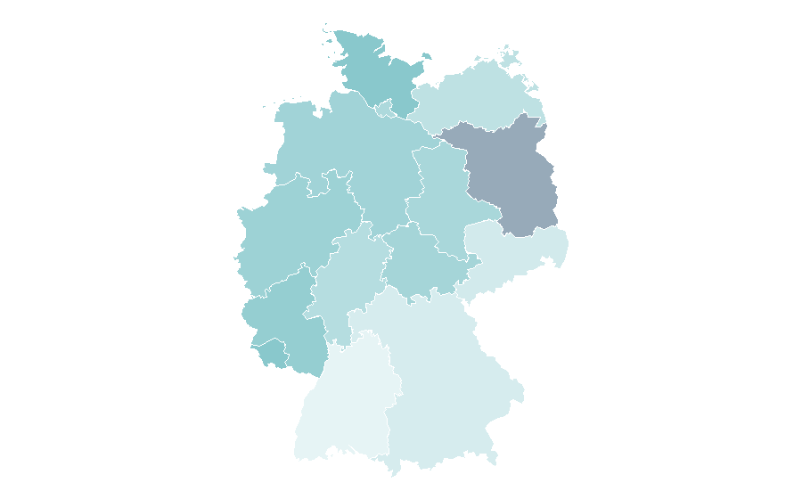 Affinity by region — Holly Hunter, Germany