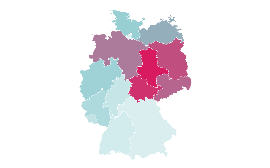 Affinity by region — home alone 2, Germany