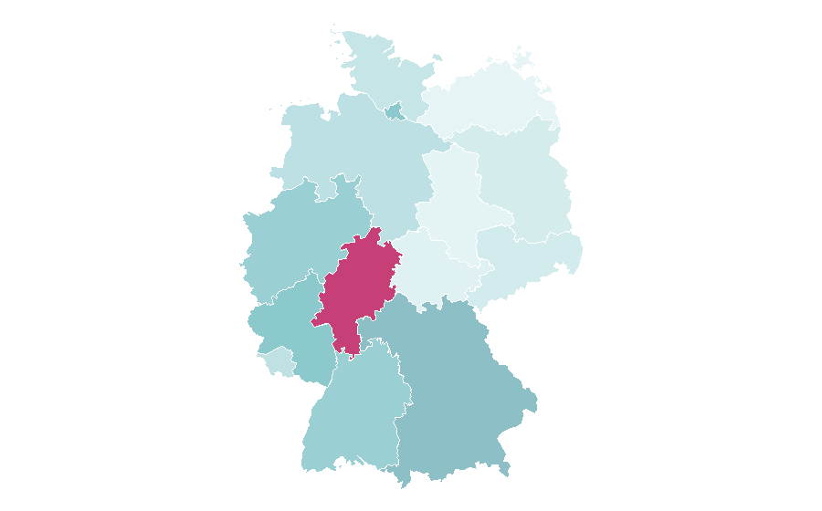 Affinity by region — Home Alone, Germany