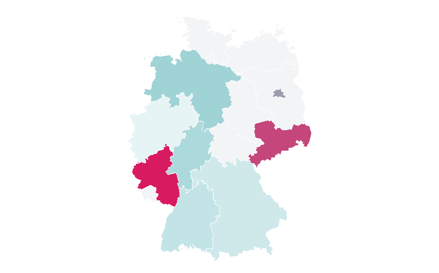 Affinity by region — Home Based Business, Germany