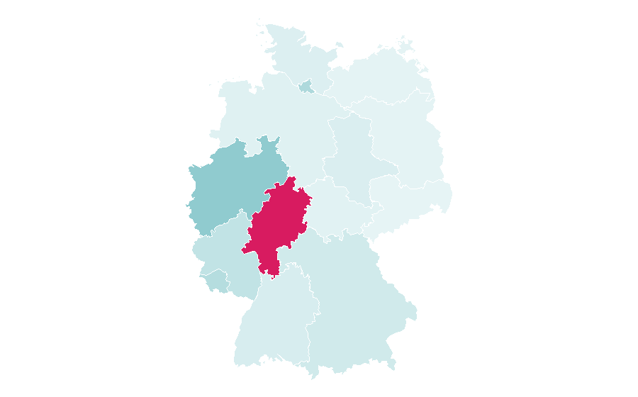 Affinity by region — Home Designing, Germany