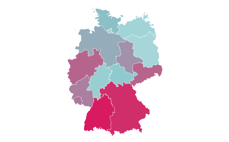 Affinity by region — Home Fries (film), Germany